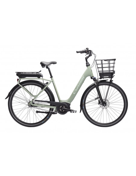 Elcykel Crescent Elvira 7vxl Grön matt