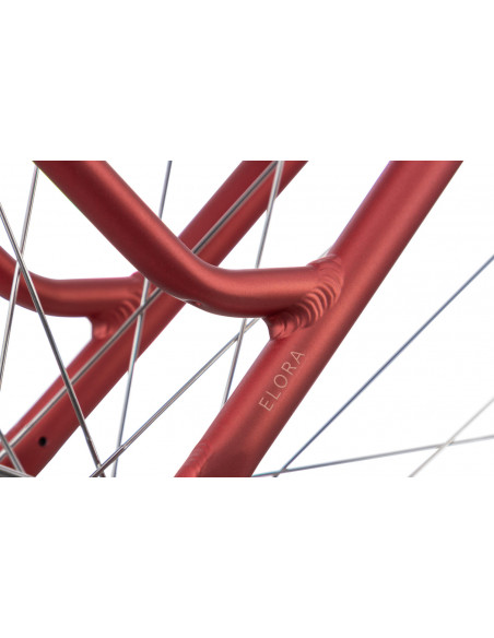 Elcykel Crescent Elora 7vxl Röd Matt