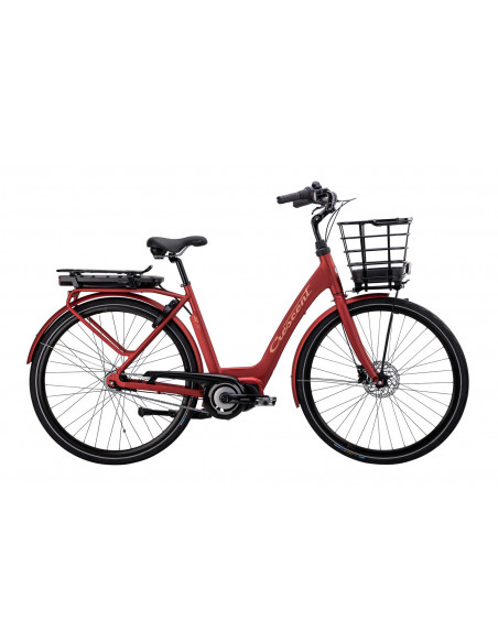 Elcykel Crescent Elsa 7vxl Röd matt