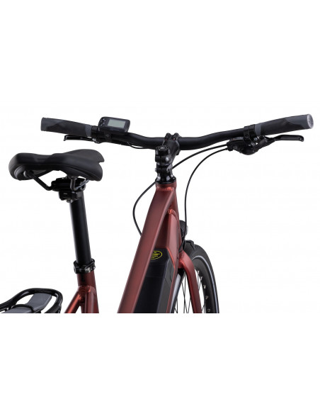 Elcykel Crescent ELly 8vxl Matt RostRöd