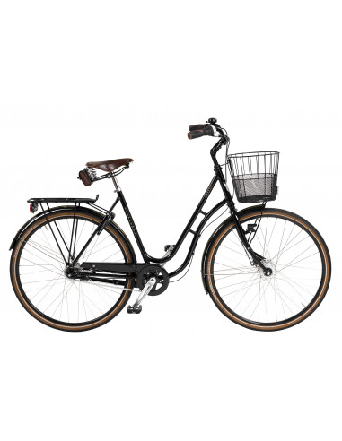 Cykel Skeppshult Natur Premium Dam 7vxl Spegelsvart
