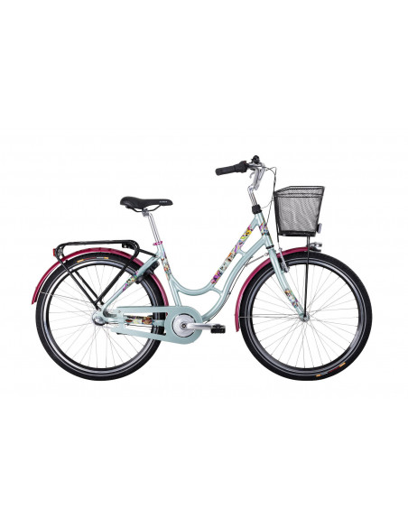 Cykel Monark Karin 26 3vxl Mintgrön Limited Edition