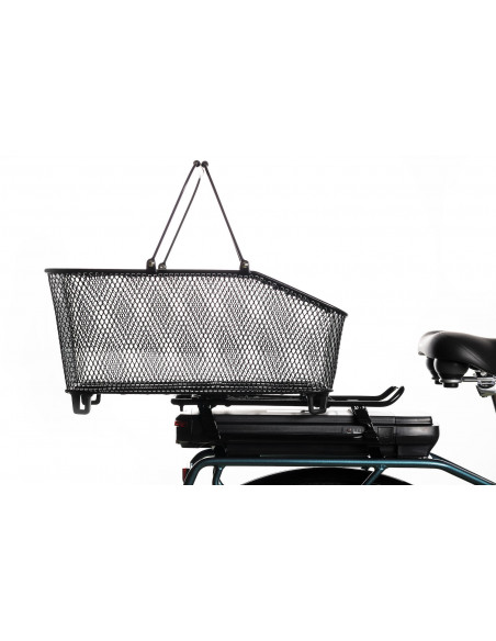 Cykelkorg  Ätran Pronto  för AVS pakethållare  Svart L 28liter