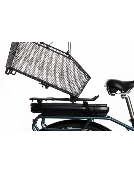 Cykelkorg  Ätran Pronto  för AVS pakethållare  Svart L 28liter