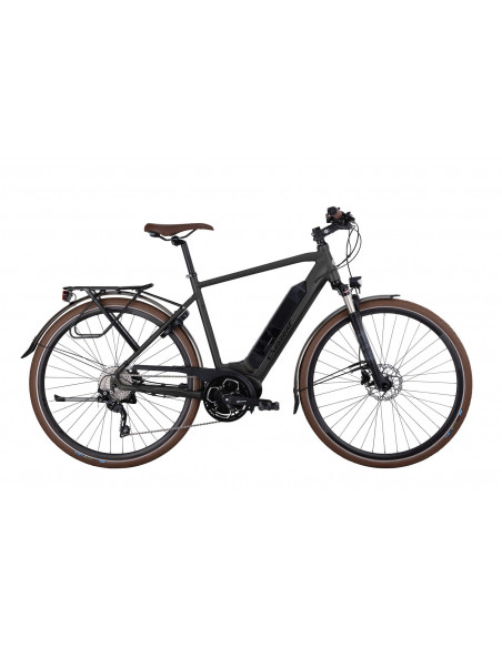 Elcykel Crescent Elder 10vxl mossgrön matt