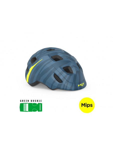 Hjälm  MET Hooray MIPS  Blue Zebra  Storlek: 52-55cm