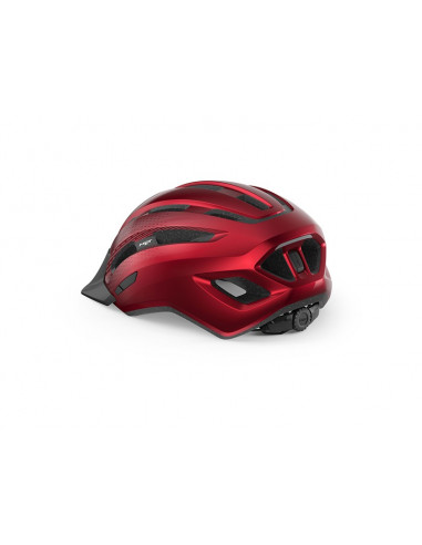 Hjälm  MET Downtown  Red Glossy...