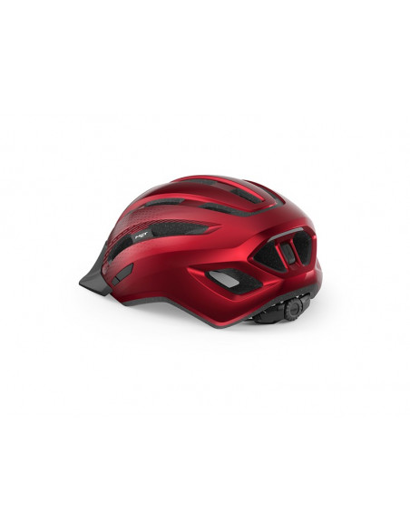 Hjälm  MET Downtown  Red Glossy  Storlek: 52-58cm