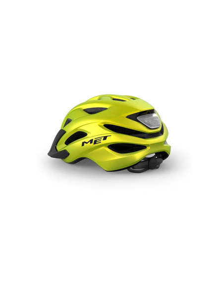 Hjälm  MET Crossover XL  Lime Yellow Metallic  Storlek: 60-64cm