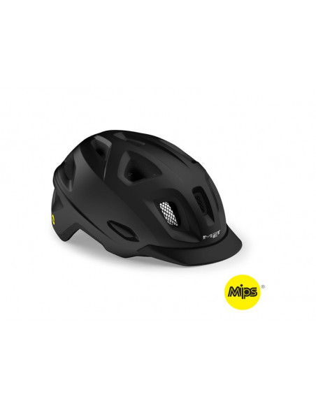 Hjälm  MET Mobilite MIPS  Svart  Storlek: 52-57cm