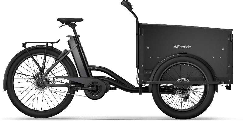 Loader 401 Lådcykel, Mittmotor, Skivbroms