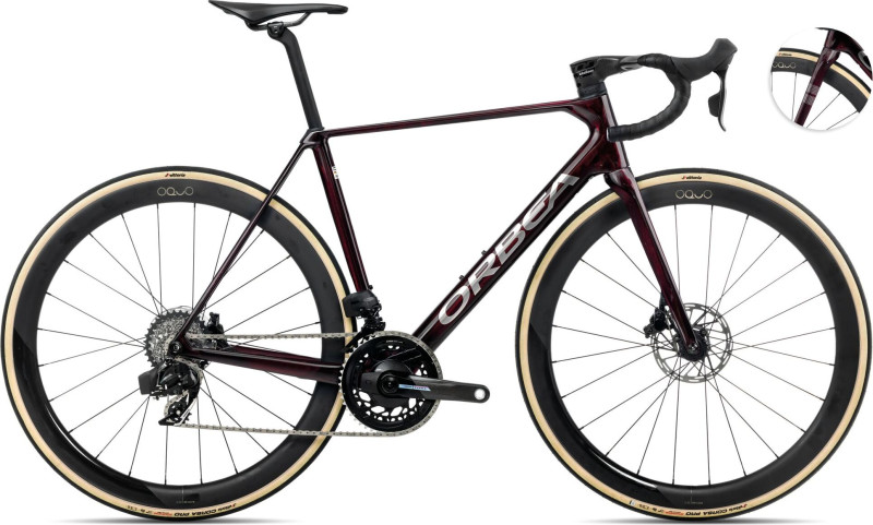 ORCA M21eLTD PWR 60 Wine Red Carbon View-Titanium (Gloss)