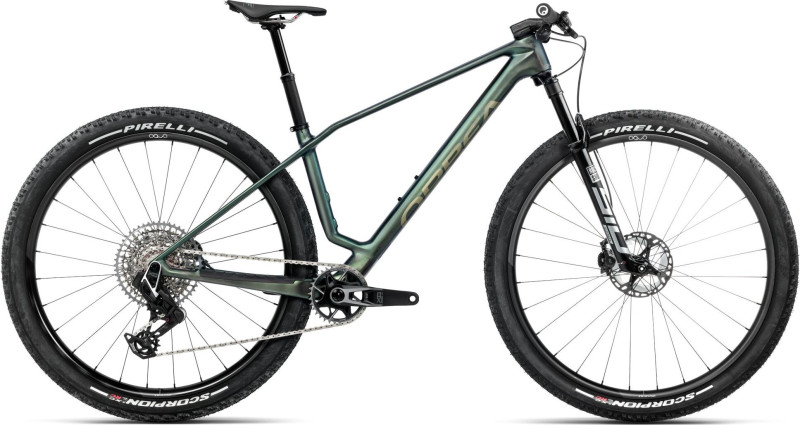 ALMA M-TEAM AXS XL Seaweed Carbon View (Matt-Gloss)