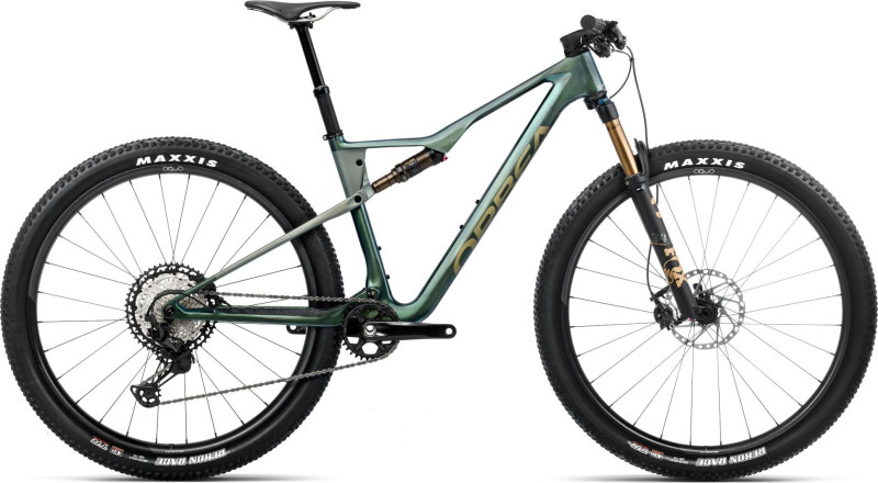 OIZ M10 XL Seaweed Carbon View (Gloss) Spaceship Green (Matt)