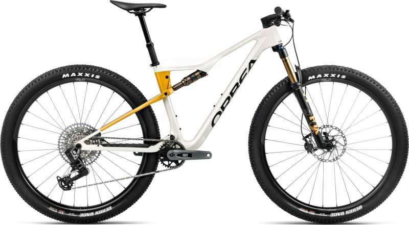 OIZ M10 AXS XL Ivory White (Gloss) Bumblebee Yellow (Matt)
