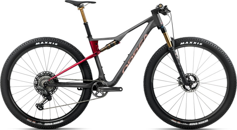 OIZ M-TEAM FACTORY XL Diamond Carbon View (Matt) Cherry Red (Gloss)