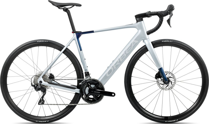 GAIN M30 XXL Halo Silver (Matt) Blue Carbon View (Gloss)